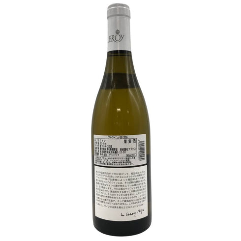 メゾン ルロワ ブルゴーニュ ブラン 2016 750ml 12.5% MAISON LEROY Bourgogne 【O1】