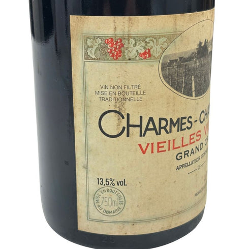 ジャッキー トルショー マルタン シャルム シャンベルタン ヴィエイユ ヴィーニュ グラン クリュ 1987 750ml 13.5% JACKY TRUCHOT MARTIN CHARMES CHAMBERTIN VIELLES VIGNES GRAND CRU 【K2】