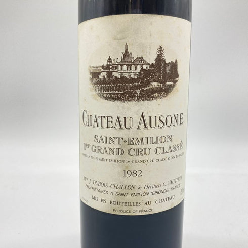 シャトー オーゾンヌ 1982 750ml 14% CHATEAU AUSONE 【B1】