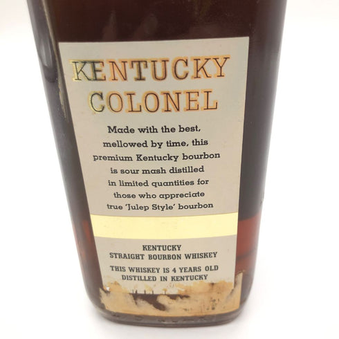 ケンタッキーコロネル 80PROOF 750ml 40% 特級表記 KENTUCKY COLONEL【B4】