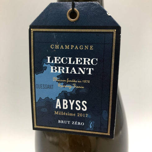 ルクレール ブリアン アビス ミレジム 2017 750ml 12% Leclerc Briant Abyss Millesime【S4】
