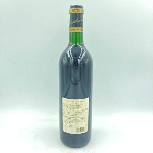 シャトー トロット ヴィエイユ 1993 750ml 14% Chateau Trotte Vieille【DD】