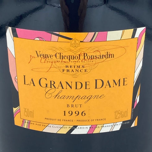 ヴーヴ クリコ ラ グランダム エミリオプッチ 1996 750ml 12.5% Veuve Clicquo Ponsardin LA GRANDE DE DAME EMILIO PUCCI【B3】