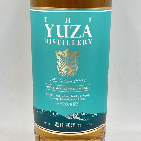 東京都限定◆遊佐蒸溜所 遊佐 シングルモルト サードエディション 2023 55% 700ml THE YUZA DISTILLERY SINGLE MALT Third edition【L4】