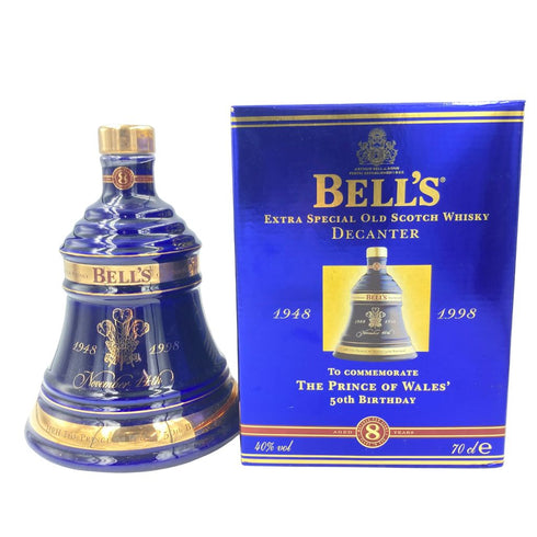 ベルズ 8年 プリンス オブ ウェールズ 50歳記念 陶器ボトル 700ml 40% BELLS【A4】