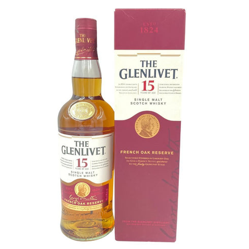 グレンリベット 15年 フレンチ オーク リザーブ 700ml 40% THE GLENLIVET【1A】