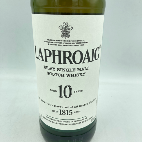 ラフロイグ 10年 750ml 43% LAPHROAIG【Z1】