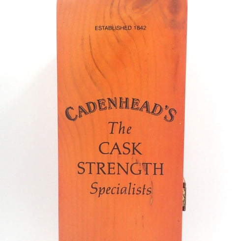 ケイデンヘッズ 木箱 空き箱 Cask Strength Specialist CADENHEAD'S【CC】