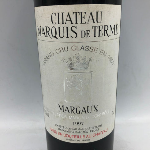 シャトー マルキ ド テルム マルゴー 1997 750ml 12.5% CHATEAU MARQUIS DE TERME MARGAUX【M1】