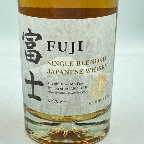 東京都限定◆富士 シングル ブレンデッド ウイスキー 700ml 43% FUJI SINGLE BLENDED【I】