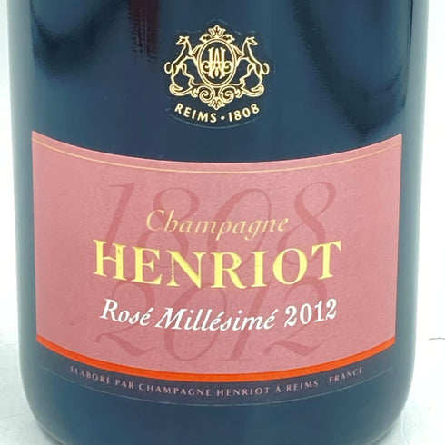 アンリオ ロゼ ミレジメ 2012 750ml 12% HENRIOT ROSE MILLESIME【R2】