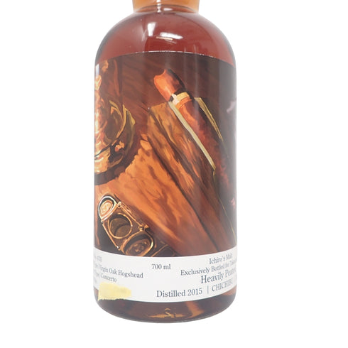 東京都限定◆イチローズモルト ヘビリーピーテッド シガーラベル 2015-2023 700ml 62% Ichiro's Malt Heavily Peated "Cigar Label" 同梱不可【Q1】