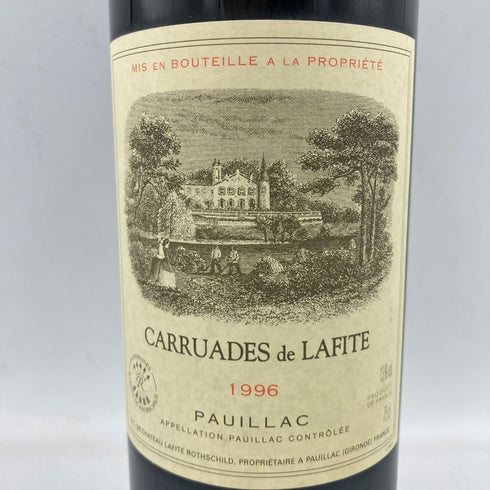 カリュアド ド ラフィット 1996 750ml 13% CARRUADES de LAFITE【G4】