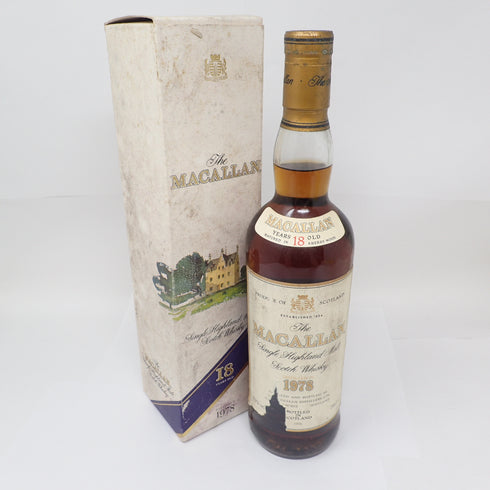 マッカラン 18年 1978 シェリーウッド 700ml 43% MACALLAN SHERRY WOOD【U】