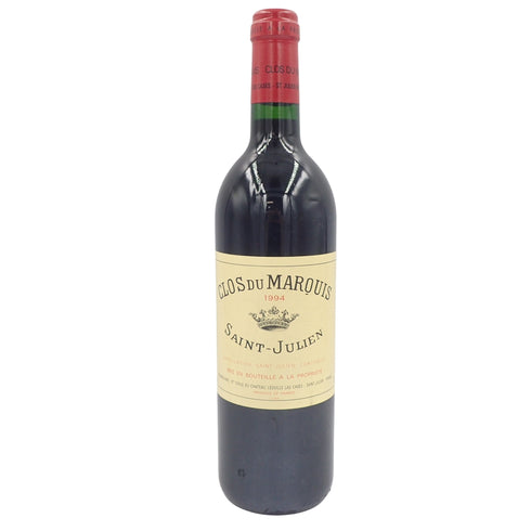 クロ デュ マルキ サンジュリアン 1994 赤 750ml 13% CLOS DU MARQUES Saint Julien【H1】