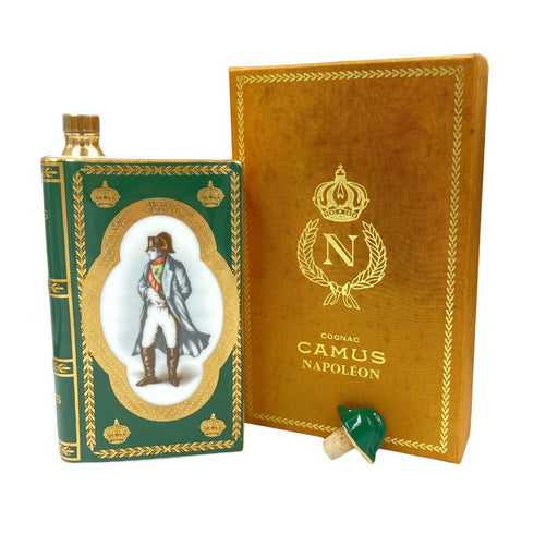 カミュ ナポレオン 陶器ボトル ブック 緑 1230g 40% 700ml CAMUS NAPOLEON【J4】