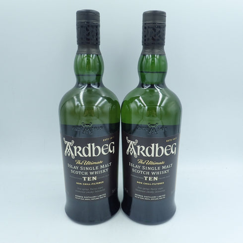 【セット】アードベッグ 10年 700ml 46% ARDBEG 2本セット【F2】【中古】