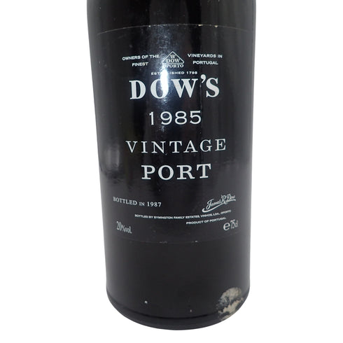 ダウズ ヴィンテージ ポート 1985 750ml 20% DOW'S VINTAGE PORT【R1】