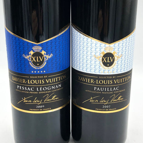 ザビエ ルイ ヴィトン ポムロール マルゴー ペサック レオニャン サン テステフ ポーリャック 2007 2009 750ml XAVIER LOUIS VUITTON 5本セット【H】