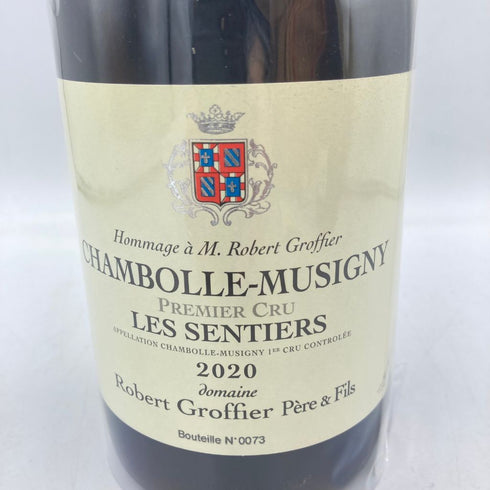 ロベール グロフィエ シャンボール ミュジニー プルミエクリュ レ サンティエ 2020 750ml 13.5% Robert GROFFIER Chambolle Musigny 1er Cru Les Sentiers【F1】