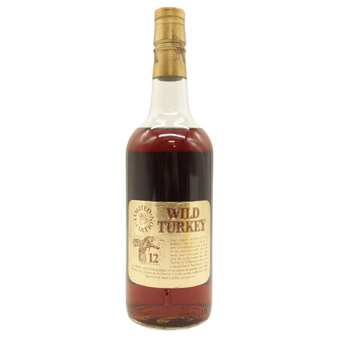 ワイルドターキー 12年 ゴールドラベル 750ml WILD TURKEY 同梱不可【J】