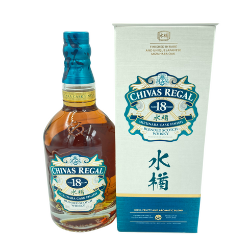 シーバスリーガル 18年 ミズナラ 700ml 43% CHIVAS REGAL MIZUNARA【I3】