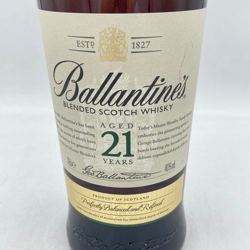 バランタイン 21年 700ml 40% Ballantine's【D3】