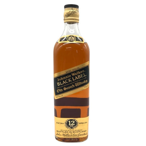 ジョニーウォーカー ブラックラベル 12年 エクストラ スペシャル 黒金キャップ 750ml 43% Johnnie Walker BLACK LABEL EXTRA SPECIAL 【X】