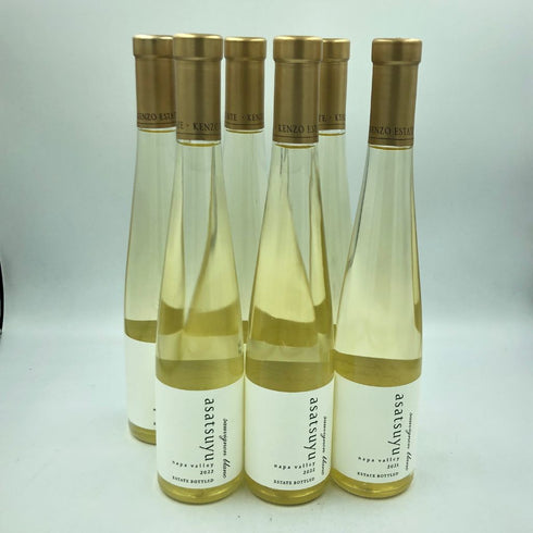 【セット】ケンゾーエステート あさつゆ 2022 5本 2021 1本 375ml 14.2% KENZO ESTATE asatsuyu 6本セット【D3】