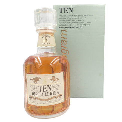 東京都限定◆キリンシーグラム テンディスティラリー 10の蒸溜所 ブレンデッドウイスキー 720ml 43% Krin seagram TEN DISTILLERIES【E1】