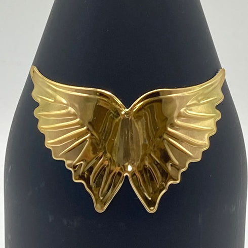 エンジェル シャンパーニュ ブリュット ブラック 5周年記念ボトル レザーラッチタイプ 750ml 12.5% ANGEL CHAMPAGNE BRUT【Q2】