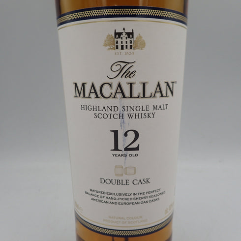 マッカラン 12年 ダブルカスク 700ml 40% The MACALLAN 3本セット【7F】