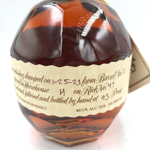 ブラントン シングルバレル 2023 750ml 46.5% Blanton's【W1】
