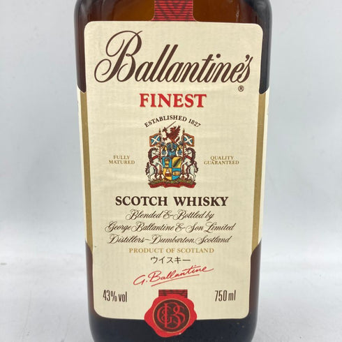 3本セット バランタイン ファイネスト 750ml 43% BALLANTINE'S FINEST -【E3】