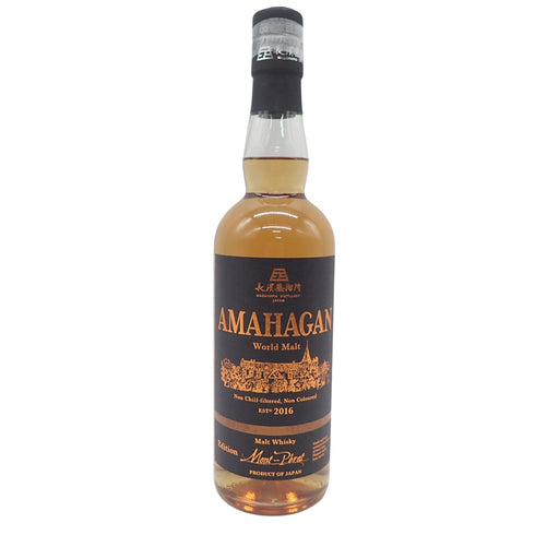 東京都限定◆長濱蒸溜所 アマハガン ワールドモルト エディション モンペラ 700ml 47% AMAHAGAN【R】
