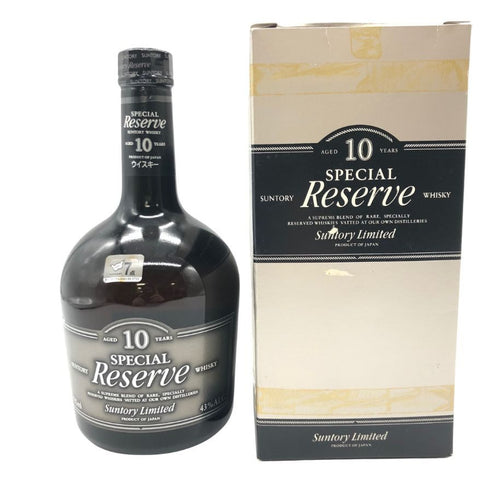 東京都限定◆サントリー スペシャル リザーブ リミテッド 10年 750ml 43% SUNTORY SPECIAL RESERVE LIMITED 【K4】