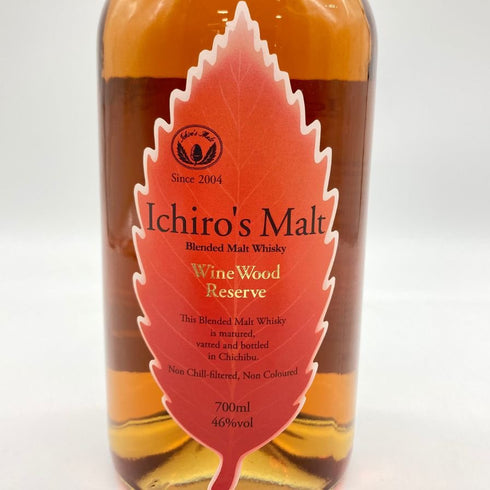 東京都限定◆イチローズモルト ワインウッドリザーブ 700ml 46% Ichiro's Malt Wine Wood Reserve 【Q】