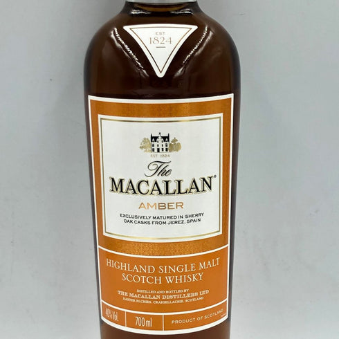 ザ マッカラン アンバー シングルモルト ウイスキー 700ml 40% The MACALLAN【M4】