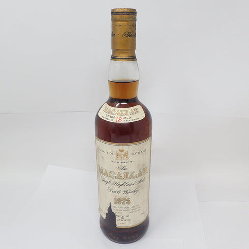 マッカラン 18年 1978 シェリーウッド 700ml 43% MACALLAN SHERRY WOOD【U】