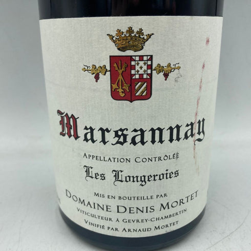 ドニ モルテ マルサネ レ ロンジュロワ 2015 750ml 13% Denis Mortet Marsannay Les Longe【E3】