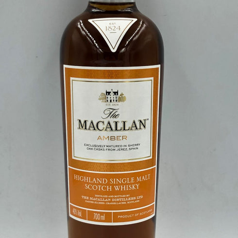 ザ マッカラン アンバー シングルモルト ウイスキー 700ml 40% The MACALLAN【L4】