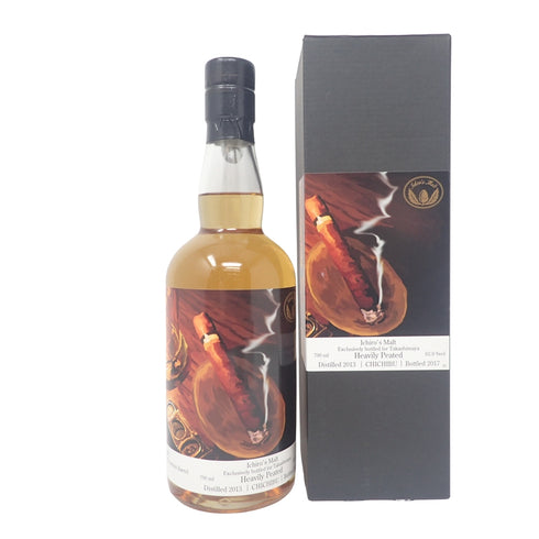 東京都限定◆イチローズモルト ヘビリーピーテッド シガーラベル 2013-2017 700ml 62.9% Ichiro's Malt Heavily Peated 同梱不可【O1】