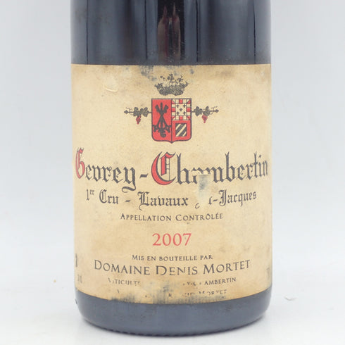 ジュヴレ シャンベルタン プルミエクリュ ラヴォー サン ジャック ドニ モルテ 750ml 13% DENIS MORTET GEVREY CHAMBERTIN 1ER CRU LAVAUT SAINT JACQUES【R1】