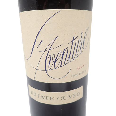 ラヴァンチュール エステート キュヴェ 2008 750ml 16.3% L'Aventure Estate Cuvée【G2】