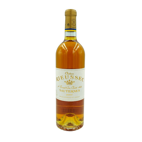 シャトー リューセック 2007 ソーテルヌ 750ml 13.5% Chateau Rieussec Sauternes【C4】