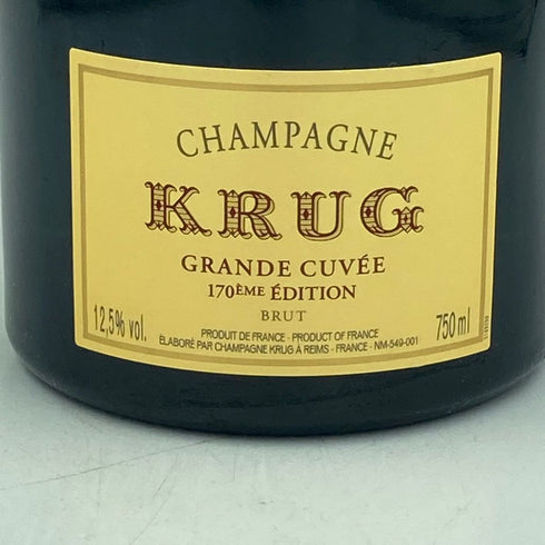 クリュッグ ブリュット 白 750ml 12.5% KRUG BRUT【J】