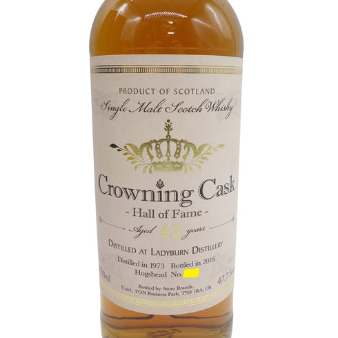 レディーバーン 43年 クラウニングカスク ホグスヘッド 700ml 47% Ladyburn同梱不可【O2】
