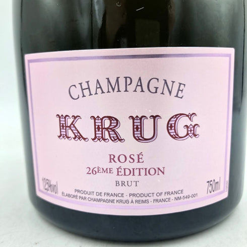 クリュッグ ロゼ 750ml 12.5% KRUG ROSE 【O2】