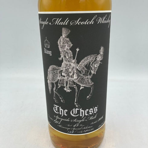 ザ チェス スペイサイド シングルモルト 1973-2016 43年 キング ブラック for Shinanoya 限定240本 51.4% 700ml The Chess Speyside Single Malt King Black【同梱不可】【I3】
