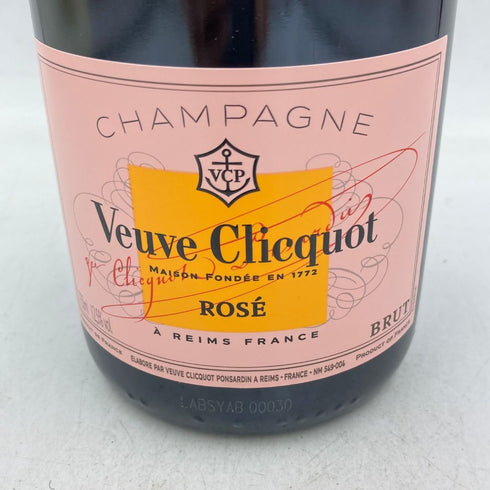 ヴーヴ クリコ ロゼ ローズラベル 750ml 12.5% Veuve Clicquot Rose Label 【O】